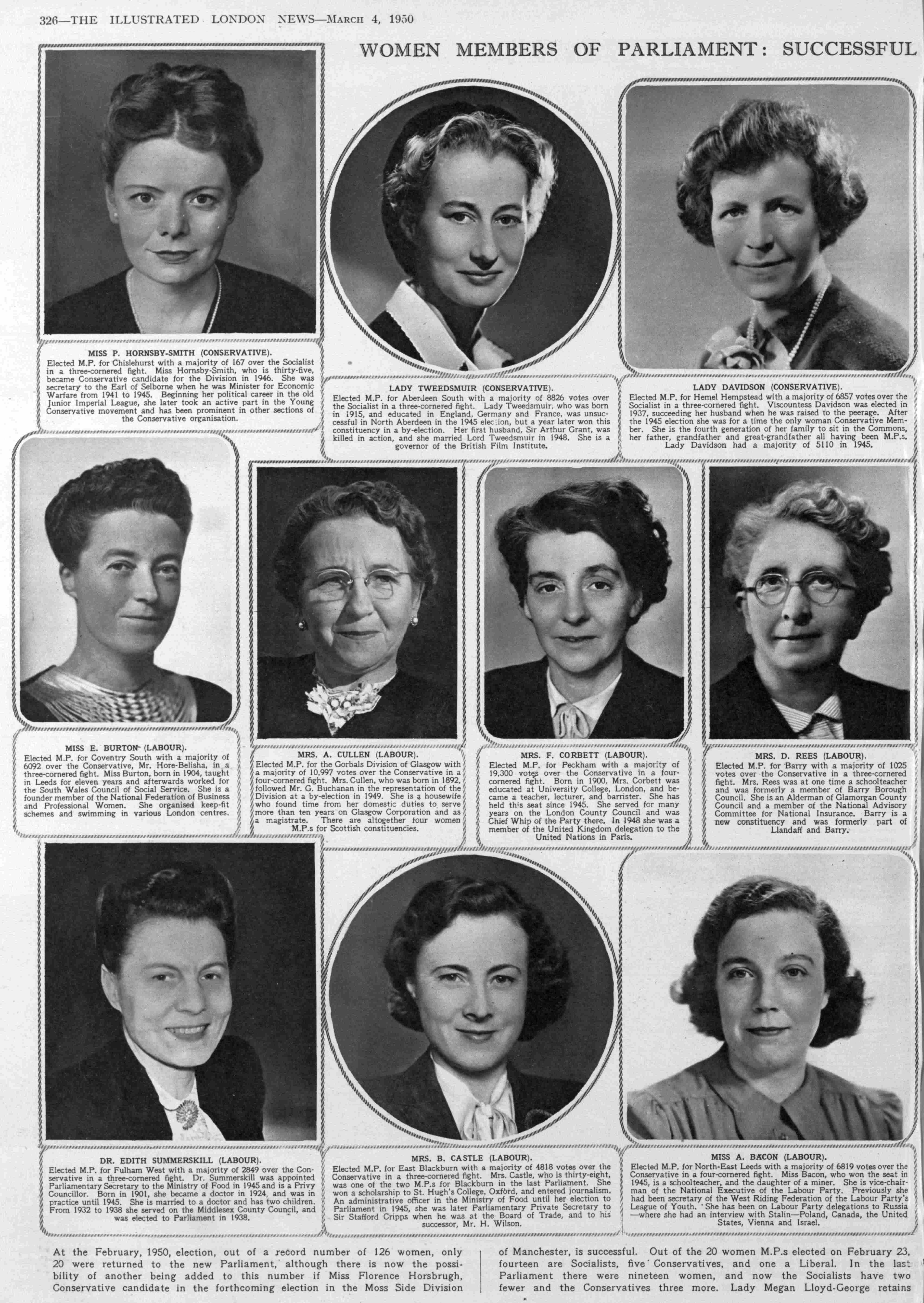 women mps